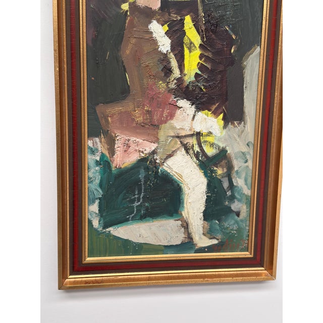 Ragnar Godin, Cirkusprinsessan, 1960s, Oil on Panel, Framed For Sale - Image 4 of 18