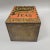 Metal Antique Rustic Store Red Tole Tea Cannister Bin For Sale - Image 7 of 7