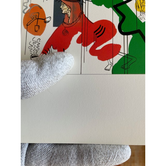 After Keith Haring, Apocalypse, 1988, Courtesy George Mulder, New York, Set of 8 For Sale - Image 11 of 16