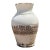 Vintage Crackle Glazed Ceramic Vase For Sale