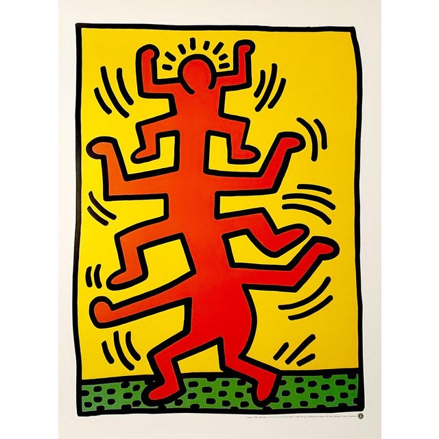 Keith Haring Growing 1, 1988 Original screenprint Editions Neues/ The Estate of Keith Haring Dim: 80 X 60 cm This piece is...