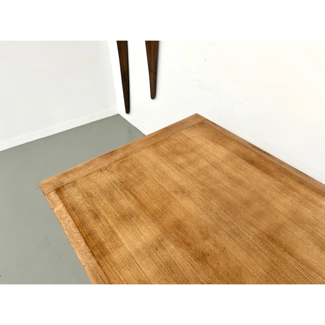 Oak and Cherry Table, 1970s For Sale - Image 6 of 18
