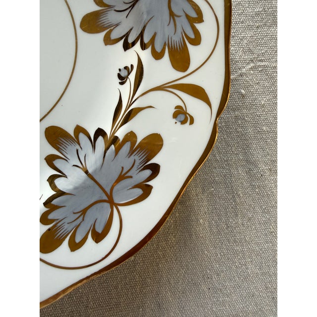 English Antique Spode Copeland Rosslyn Dinner Plates Set of Six 10.75 Inch England For Sale - Image 3 of 12