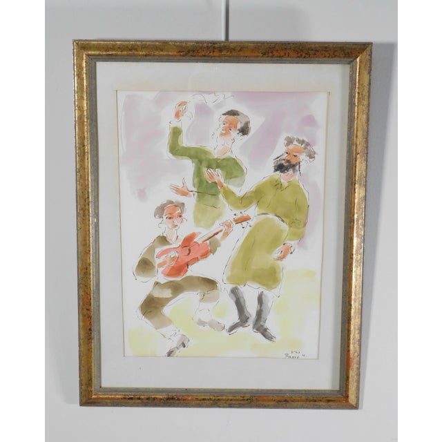 High Quality Moshe Raviv (AKa Moi Ver) Signed "Raviv 2' 27 68" Custom Frame