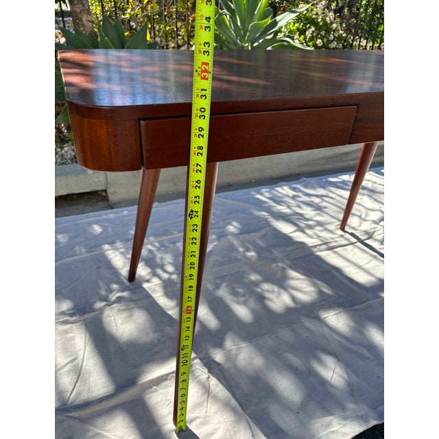 Mid-Century Modern Mid-Century Style Writing Desk For Sale - Image 3 of 6