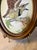 Mid-Century Modern 1950s Boehm Porcelain Fledgling Wall Art Bas-Relief Oval Frame For Sale - Image 3 of 9