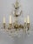 Mid 20th Century Cast Brass & Crystal Chandelier For Sale - Image 13 of 13