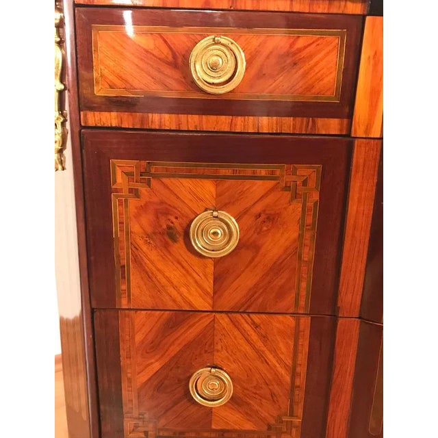 Wood French Louis XV Chest of Drawers, 1770s For Sale - Image 7 of 10