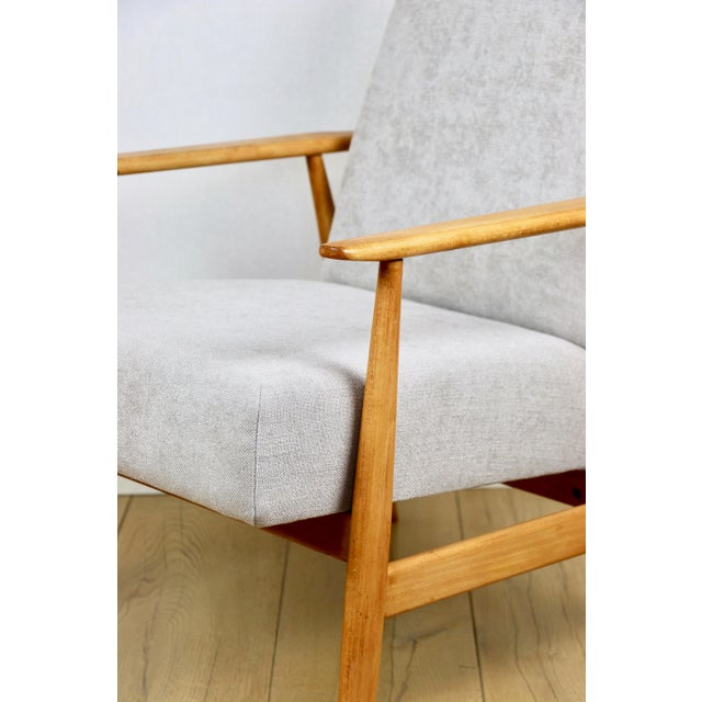 1970s Lis Chair in Light Green from Henryk Lis, 1970s For Sale - Image 5 of 13