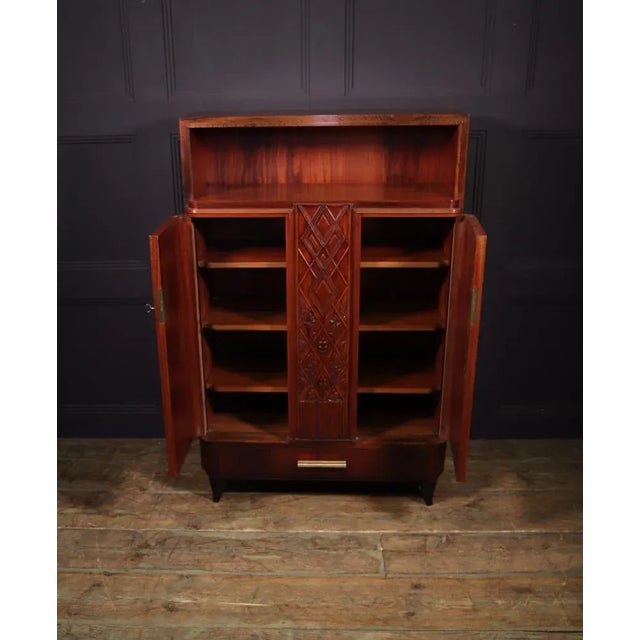 Art Deco French Rosewood Cabinet For Sale - Image 9 of 12