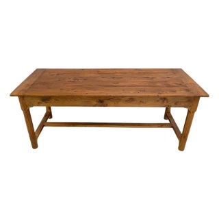 Farmhouse Table in Ash and Oak, 19th Century For Sale