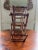 Found at an estate in historic Alexandria, Virginia; this vintage burnt bamboo wine rack not only looks stylish, but also...