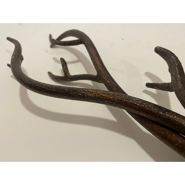 Global Views Global Views Cast Metal "Twig" Branch Wall Sconces - A Pair For Sale - Image 4 of 8