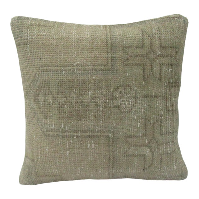 Faded Decorative Pillow Cover For Sale