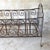 Brown Vintage Wrought Iron Bench, 1950s For Sale - Image 8 of 9