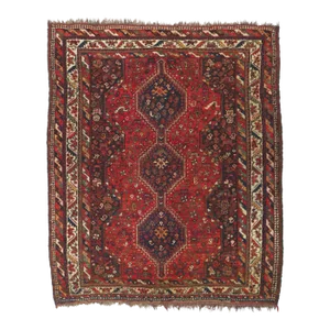 Antique Persian Shiraz Rug - 05'06 X 06'05