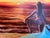 Sunset Contemplation – Original Oil Painting by Unknown Artist, Portrait For Sale - Image 9 of 10