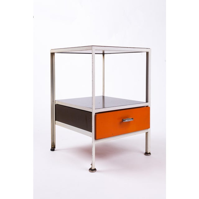 1950s Mid Century Modern George Nelson Steelframe Nightstand Chairish