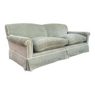 George Smith Full Scroll Arm Sofa For Sale
