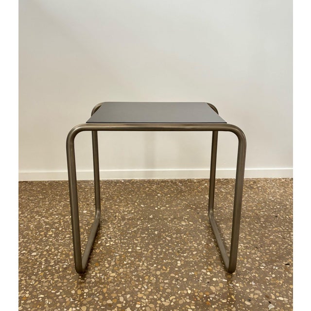Marcel Breuer Bauhaus C 4-a Side Table by Marcel Breuer for Tecta, 1980s For Sale - Image 4 of 10