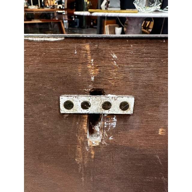 Vintage Italian Mid Century Wall Mirror 1970s For Sale - Image 4 of 8