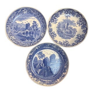Spode Blue Room Pasta Bowls-Set of 3 For Sale
