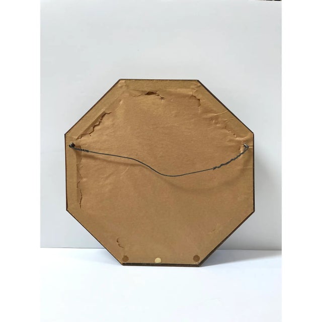 Teal 1970 Val St. Lambert Etched Crystal Intaglio Plates of Michelangelo and Da Vinci Framed Wall Art - a Pair For Sale - Image 8 of 11