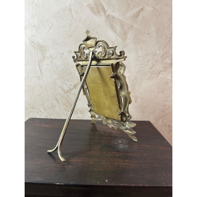 Vintage Bronze Frame For Sale - Image 12 of 13