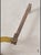 1920s Monumental Neoclassical Revival Brass Column Andirons With Ball Finials, Pair For Sale - Image 4 of 4