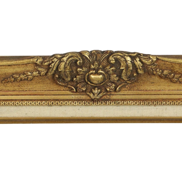 Large Baroque Style Gilt Frame, 1960s For Sale - Image 14 of 18