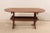 19th Century Swedish Falun Red Wood Trestle Breakfast Table or Desk For Sale - Image 4 of 12