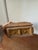 Antique Tramp Art Box Hand Carved Folk Art Keepsake Box Monogram R Velvet Jewelry Box Primitive Wooden Storage Decor For Sale - Image 11 of 15