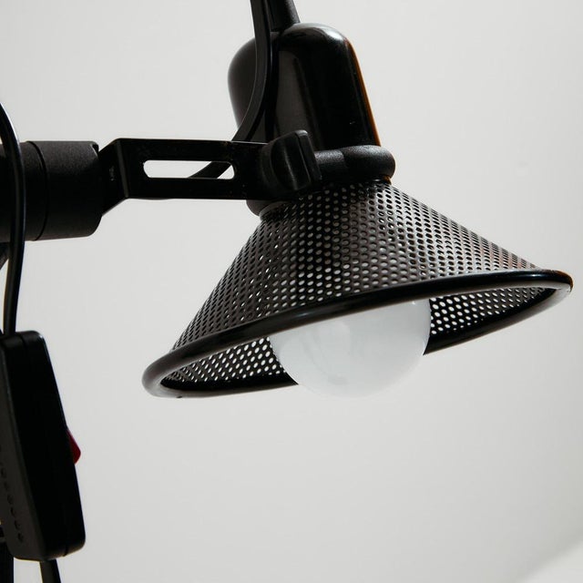 Vintage Metal Floor Lamp, 1980s For Sale - Image 4 of 14
