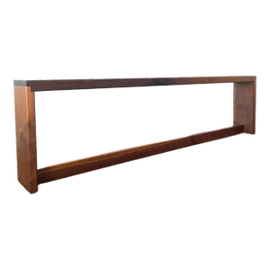 Black Walnut Modern Console Table