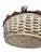 Vintage Italian Tromp l'Oeil Hand-Painted Woven Ceramic Basket of Mushrooms For Sale - Image 17 of 17