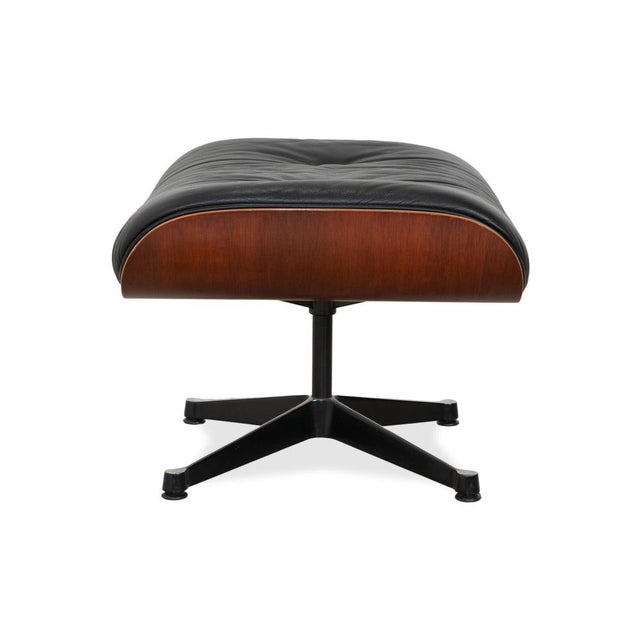 Ottoman in Leather by Charles & Ray Eames for Vitra For Sale - Image 11 of 12