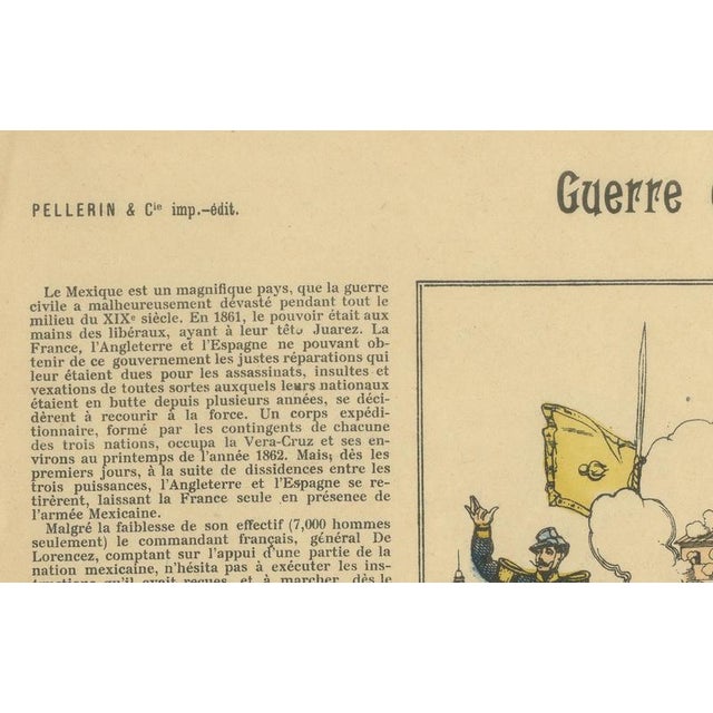 Gold Battle of Puebla, 1863, Paper For Sale - Image 8 of 12