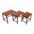 1970s Restored Danish Mid Century Modern Rosewood Nesting Tables For Sale