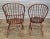 Wood Share Set of 6 d.r. DImes Bow Back Windsor Chairs Bench Made For Sale - Image 7 of 10