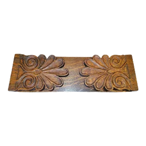 British Tiger Oak Renaissance Revival Book Slide or Stand