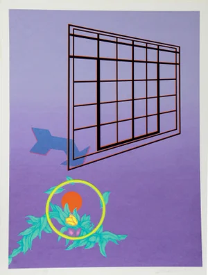 Rita Simon Serigraph - Arrow