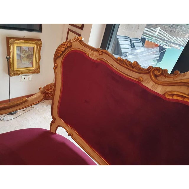 French Louis XVI Style Sofa, Late 19th Century For Sale - Image 16 of 18