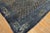 1920s 1920s Antique Square Blue Geometric Greek Key Chinese Baotou Wool Pile Rug For Sale - Image 5 of 12