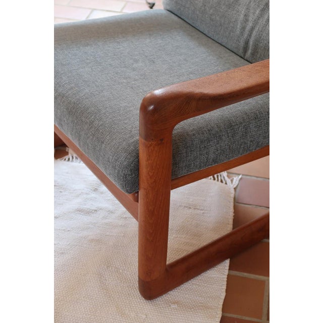 Teak Sledge-Base Lounge Chairs by Komfort, Denmark, 1960s, Set of 2 For Sale - Image 11 of 18