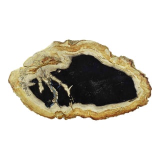 Late 20th Century Solid Stone Slab Serving Cheese Charcuterie Board Decorative Board For Sale