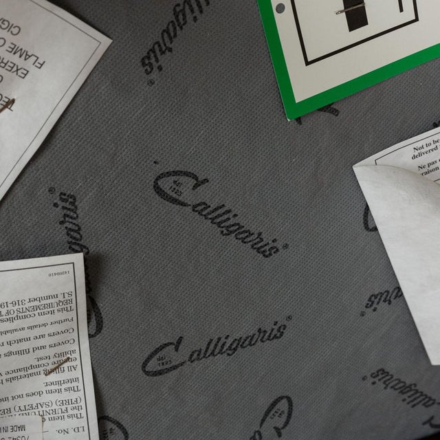 Brown Leather Chairs from Calligaris, Set of 4 For Sale - Image 6 of 11