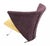 Pair of Saporiti Italian Mid Century Modern Fan Back Two Tone Lounge Chairs MINT For Sale - Image 6 of 7