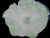 Large Seaform Blue Green Ruffled Pilchuck Studio Hand Blown Art Glass Bowl For Sale - Image 11 of 13