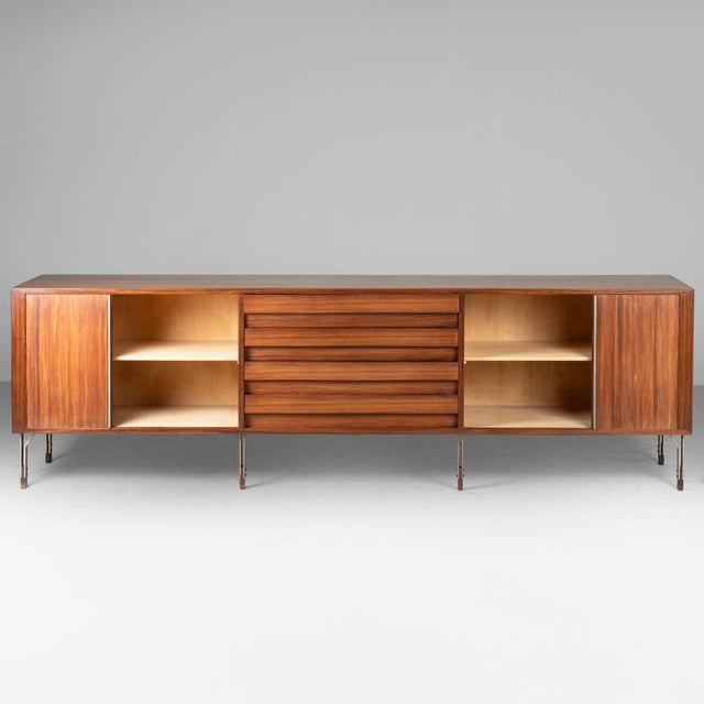 Mid-Century Wooden Sideboard, 1960s For Sale - Image 14 of 14