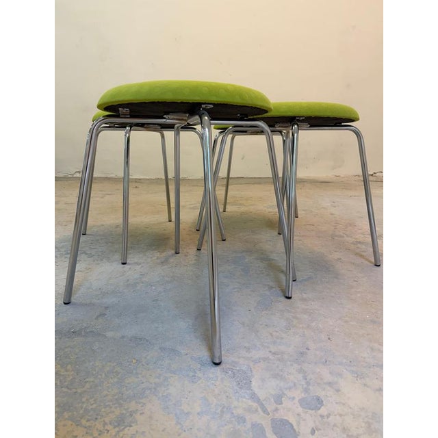 A shining highlight of Scandinavian pop art design: The Pastillo stool, designed by Swedish designer Ulla Christiansson...